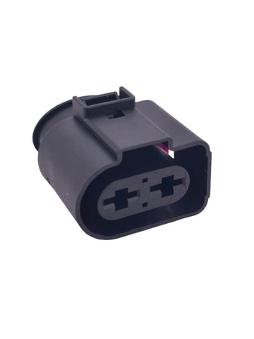 2 Pin Waterproof Connector 9.5mm Power Pump 1J0 971 955 1K0971955 4B0971955 1K0971055A for A3 Q3 A4 A6 Golf J