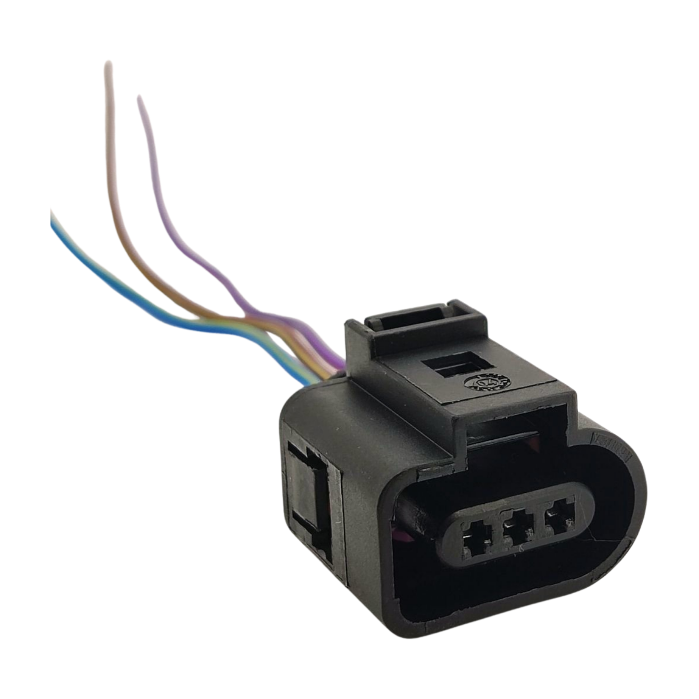 3 pin Female Pre Wired Connector Fits Audi Seat Skoda VW - 3D0973703 1J0973703