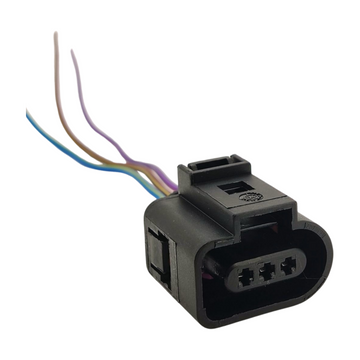 3 PIN CONNECTOR CAMSHAFT SENSOR PRE WIRED PLUG FOR SKODA VW AUDI 1J0973703