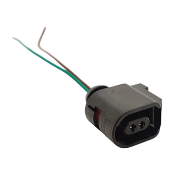 2 Pin Plug Connector Sealed Female For VW Audi Seat Skoda ABS Sensor 6E0973702