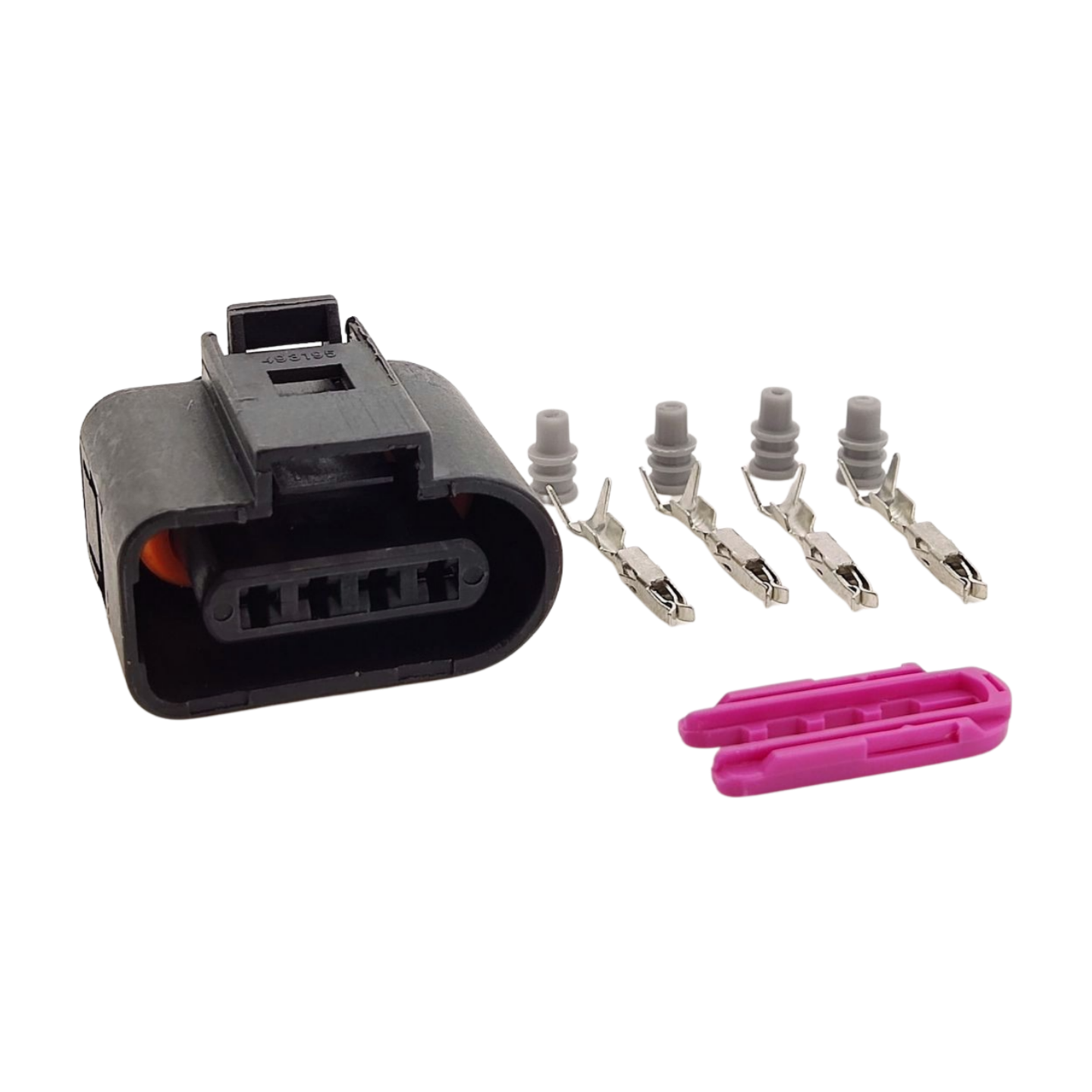 1J0973704 4 Pin for VW Audi Seat Skoda Map Sensor Connector Plug Repair Wiring