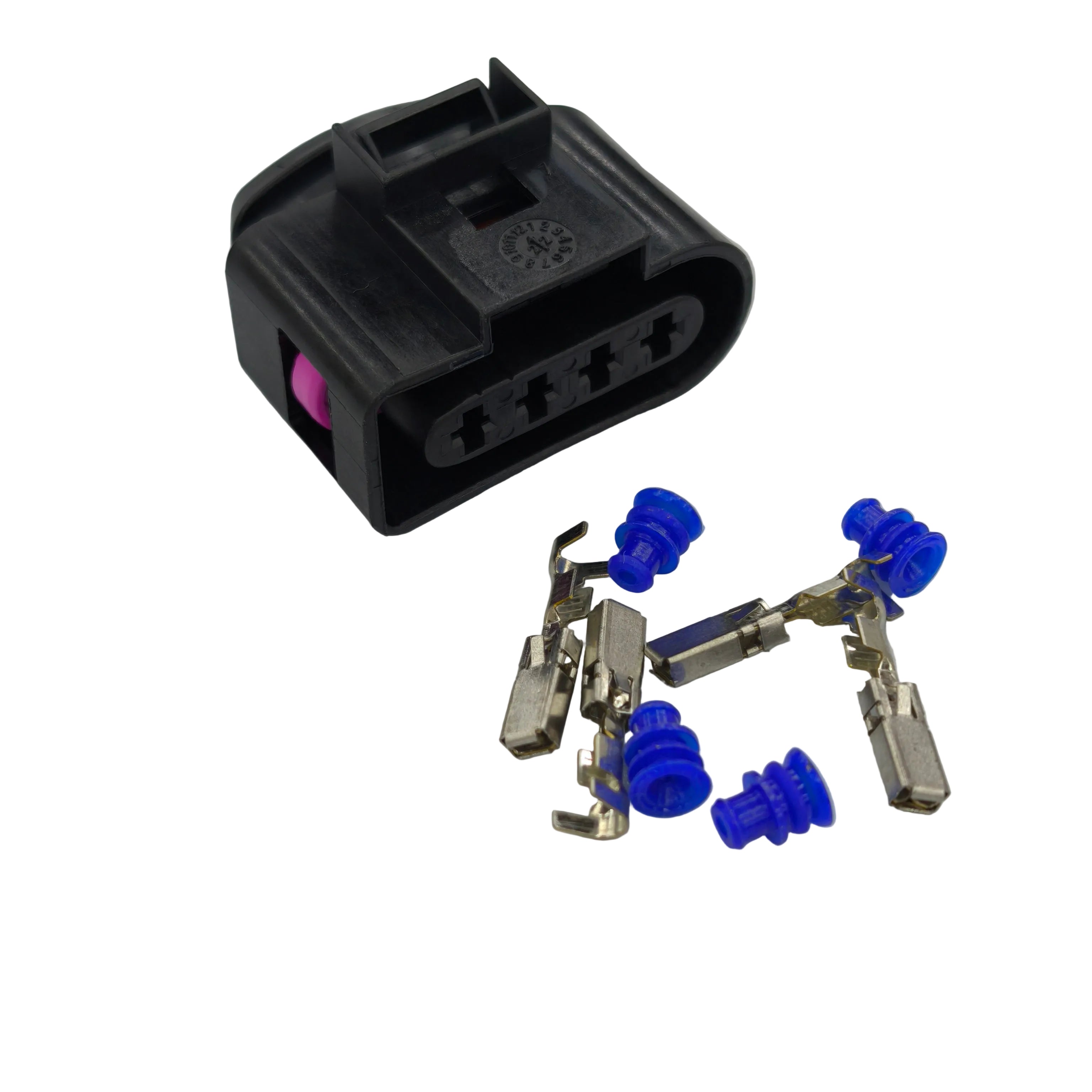 Ignition Coil Plug 4 Pin Connector 4B0973724 4B0 973 724 for For VW Audi Female