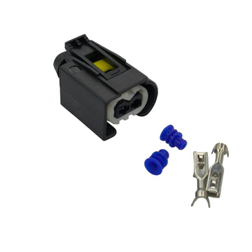 Ignition Coil Connector 2 Pin Plug 9441292 50290937 KOSTAL Waterproof Socket