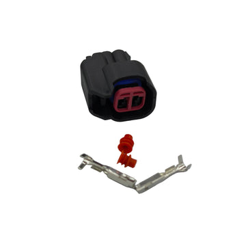 EV6 to EV14 Injector Plug Connector Methanol Socket For Ford Waterproof 2 Pin