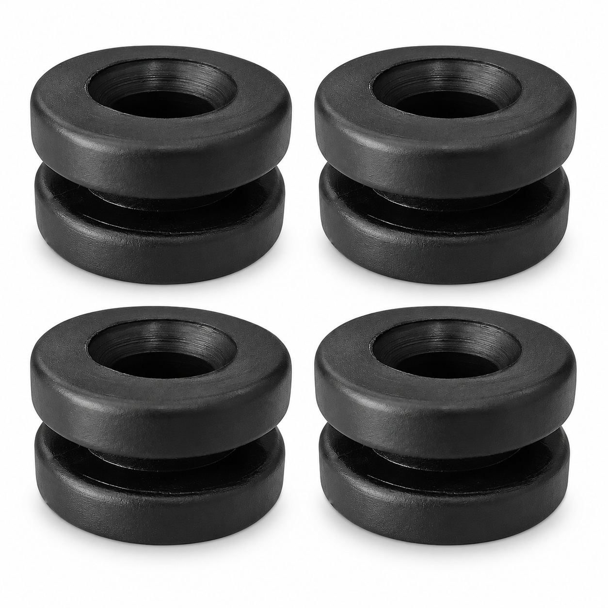 4pcs Air Filter Housing Mounting Rubber Grommets for Citroen Peugeot 9814411880 / 1422A4 / 1623159380