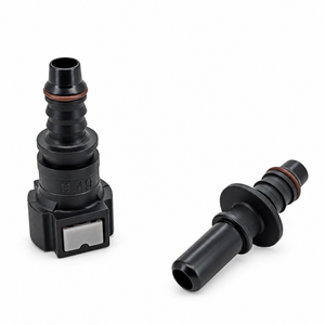 Male & Female Pair of Quick Connect / Release Fuel Line Connectors - 9.49mm 3/8 - 7.89mm – KAZ/9.49ID6-S/MnF/B143 – image 5