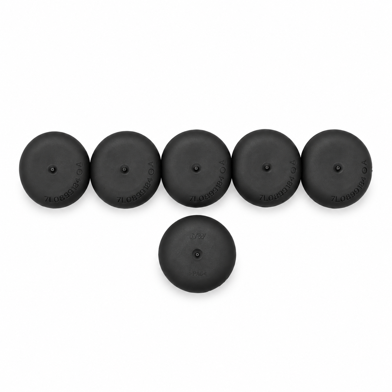 6pcs Roof Hole Rubber Grommets for Ford Transit Custom Tourneo Custom 7L0899184A 7L0899182A