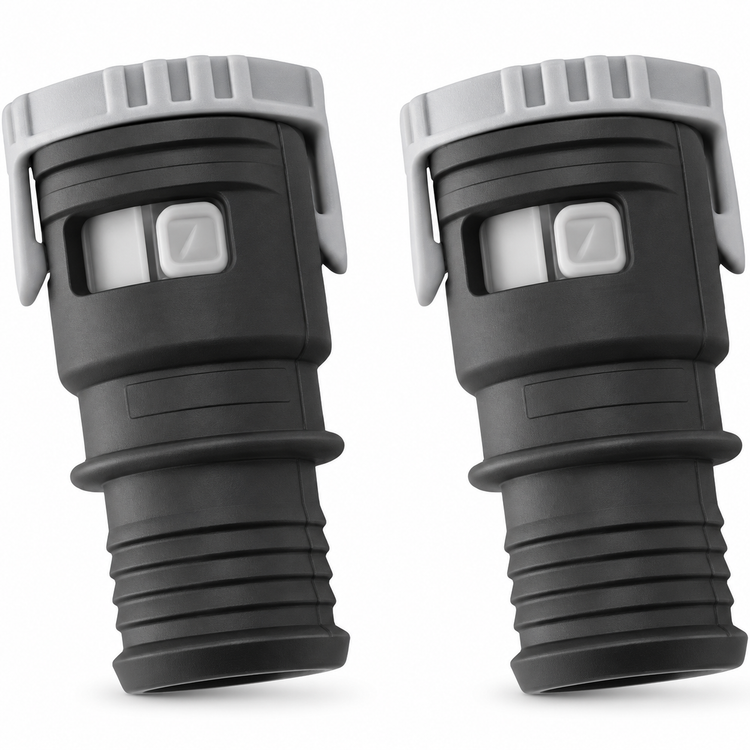 2pcs Car Heater Hose Connectors for Ford Focus MK2 Escape Kuga 2.0L - 1495393