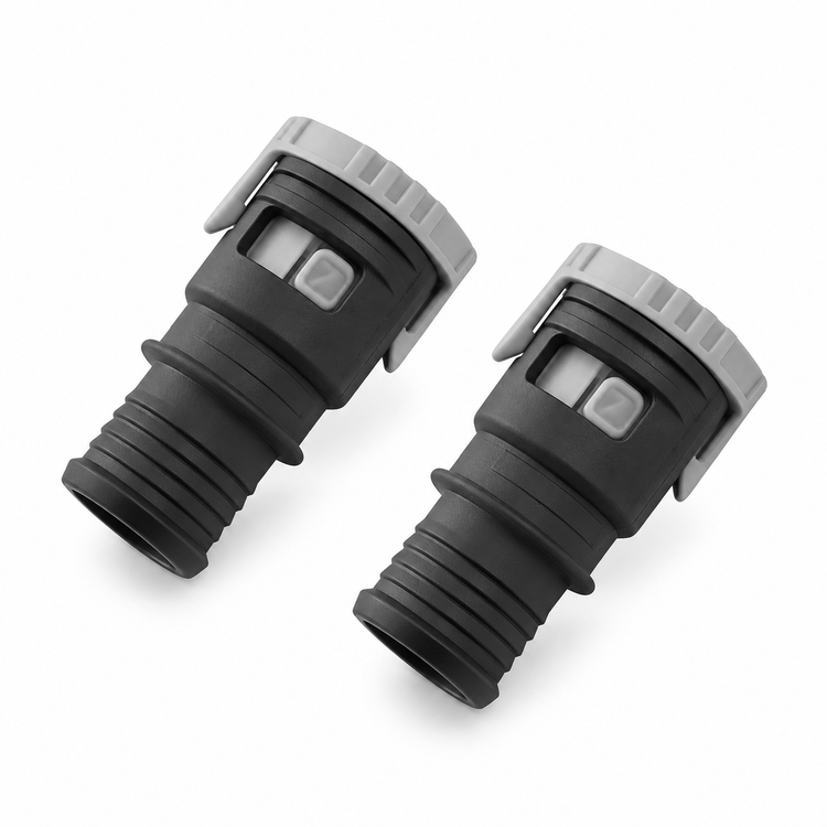 2pcs Car Heater Hose Connectors for Ford Focus MK2 Escape Kuga 2.0L - 1495393 – KAZ/B076/2pcsPipe – image 1