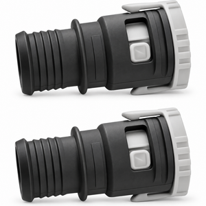 2pcs Car Heater Hose Connectors for Ford Focus MK2 Escape Kuga 2.0L - 1495393 – KAZ/B076/2pcsPipe – image 2