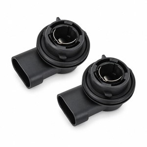 2pcs - 3 pin Daytime Running Light Bulb Holder for Fiat Panda 2012 On
