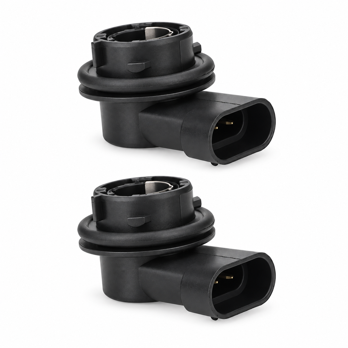 2pcs - 3 pin Daytime Running Light Bulb Holder for Fiat Panda 2012 On – KAZ/B077/2pcsbulbholder – image 1