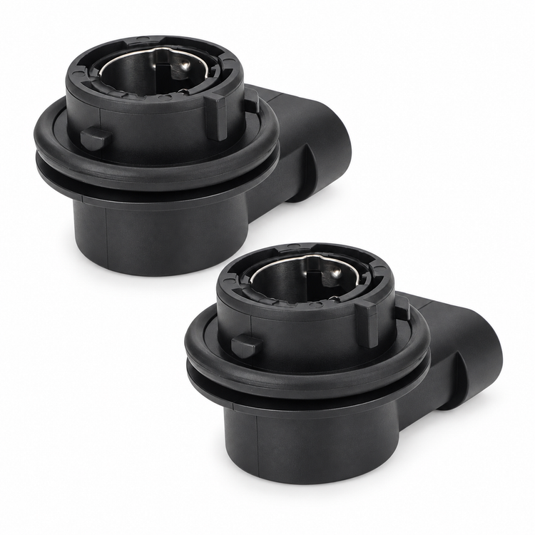 2pcs - 3 pin Daytime Running Light Bulb Holder for Fiat Panda 2012 On – KAZ/B077/2pcsbulbholder – image 5