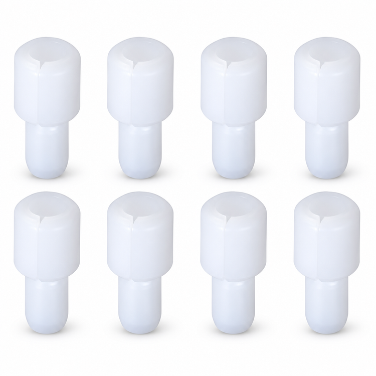 8pcs Car Window Regulator Bolt Clip Window Glass Lifter Repair Fasteners for VW Passat Golf Jetta Audi Skoda White 6N0839511