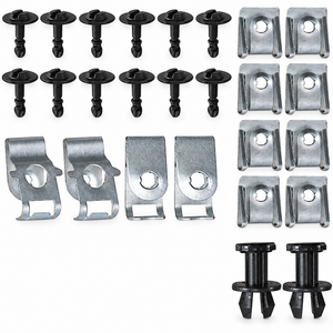 26pcs Engine Undertray Engine Under Cover Fixing Clips Screw Kit for AUDI A4 B8 – KAZ/B081/26pcsUndertray – image 2