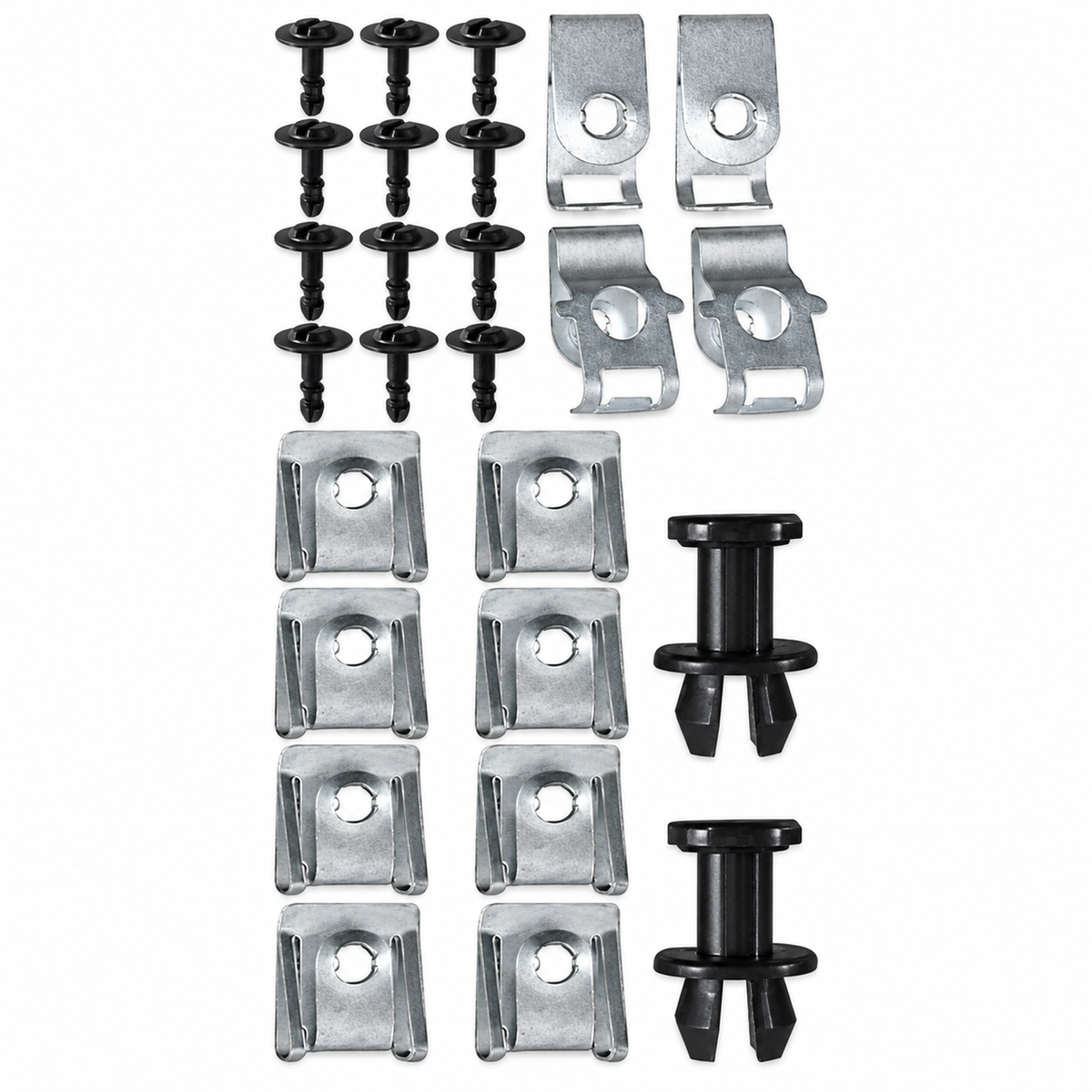 26pcs Engine Undertray Engine Under Cover Fixing Clips Screw Kit for AUDI A4 B8 – KAZ/B081/26pcsUndertray – image 7