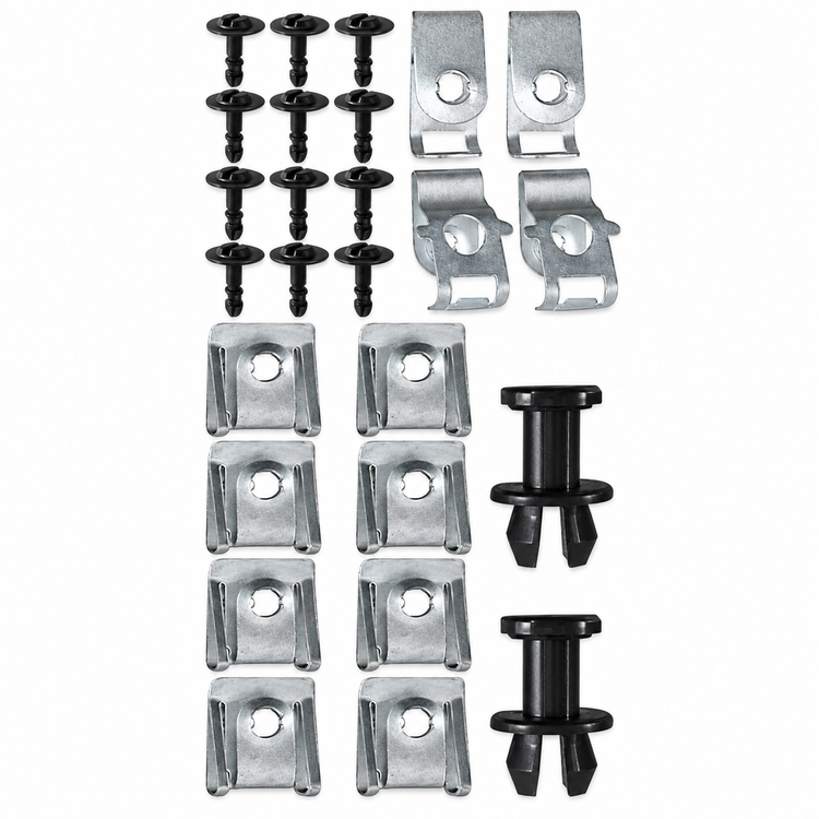 26pcs Engine Undertray Engine Under Cover Fixing Clips Screw Kit for AUDI A4 B8 – KAZ/B081/26pcsUndertray – image 7