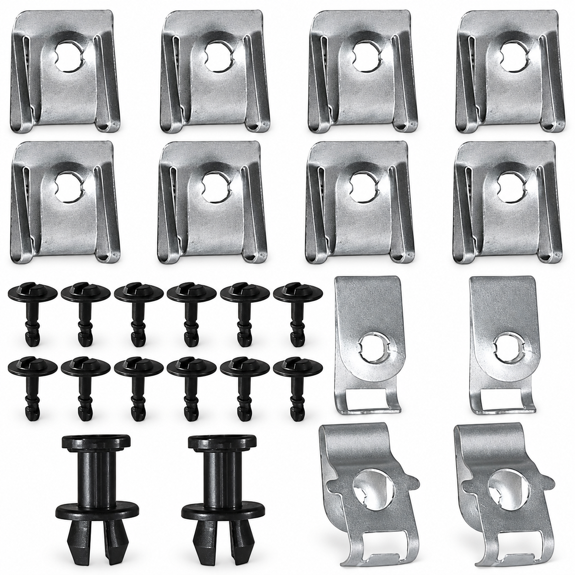 26pcs Engine Undertray Engine Under Cover Fixing Clips Screw Kit for AUDI A4 B8 – KAZ/B081/26pcsUndertray – image 8