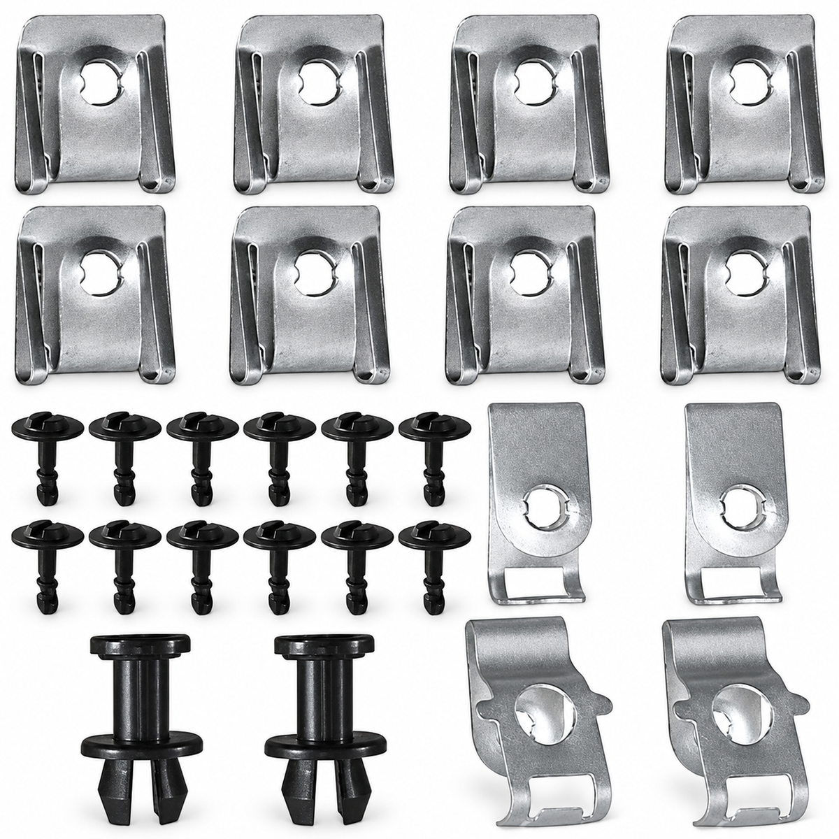 26pcs Engine Undertray Engine Under Cover Fixing Clips Screw Kit for AUDI A4 B8 – KAZ/B081/26pcsUndertray – image 8