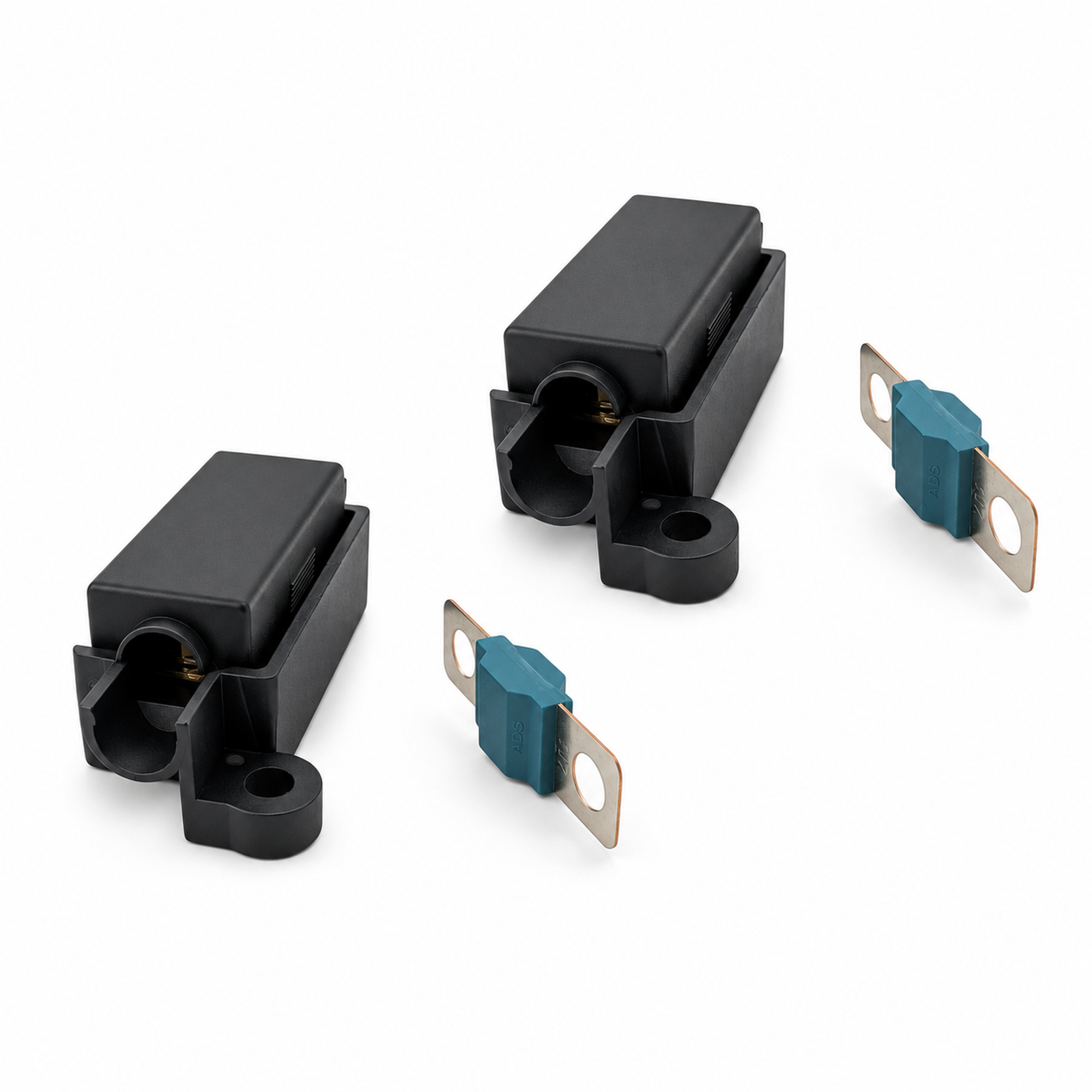 2pcs Midi Fuse Holders & 2pcs 40Amp Midi Fuses for Cars Trucks Construction Vehicles – KAZ/B085/2setsFuses – image 3