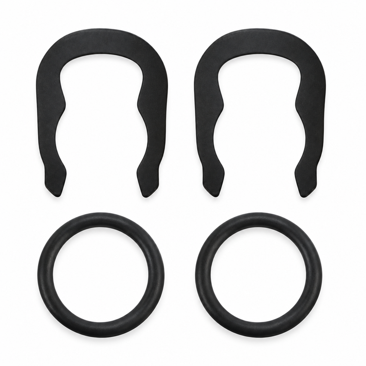 4pcs U-Clips & O-Rings for Coolant Temperature Sensor 032121142 N90316802 – KAZ/B086/2pairs – image 1