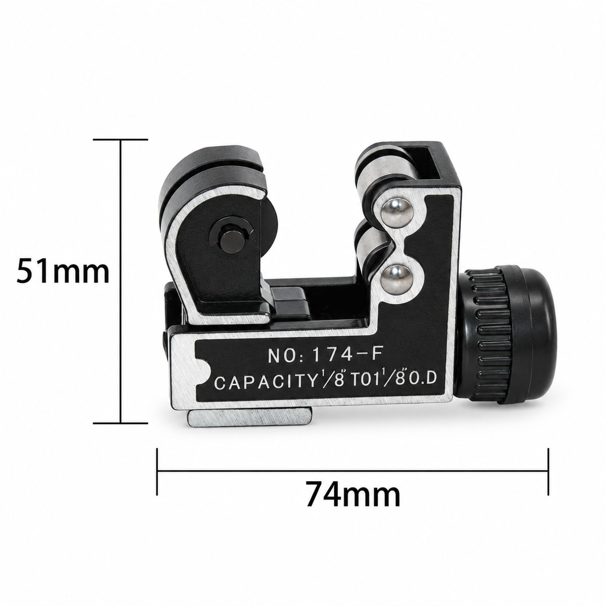 Copper Pipe Cutter 3–28mm Mini Tube Cutter for HVAC Automotive Repair – KAZ/B095/pipecut – image 2