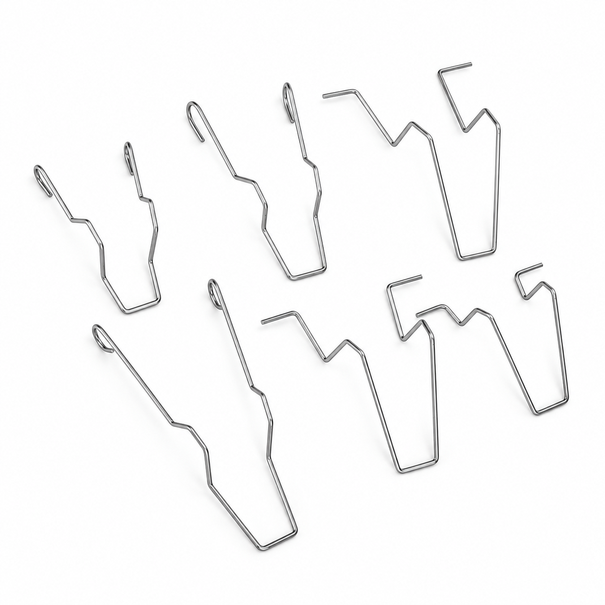 6pcs H7 Headlight Assembly Spring Clips Universal Car Bulb Retaining Clamp for H1 H3 H4 – KAZ/B100/6pcsMetal – image 1