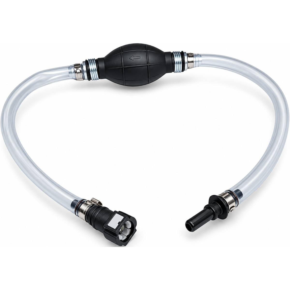 Diesel Fuel Priming Bleeding Pump Tool with 30+30cm Oil Pipe Tube Siphon Kit Reusable Fuel & – KAZ/B108/siphonkit – image 1
