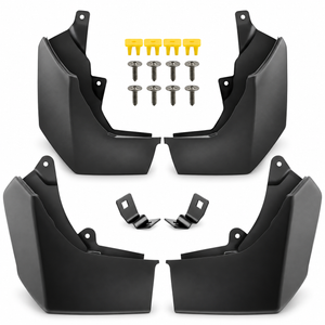 Mudflaps Kit for Land Rover Discovery 4 Mk4 2009-2016 Front Rear CAS500010PC