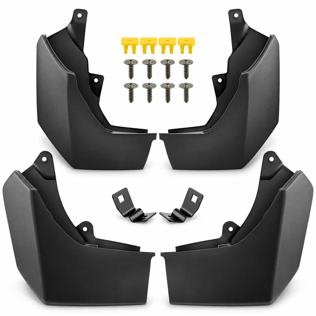Mudflaps Kit for Land Rover Discovery 4 Mk4 2009-2016 Front Rear CAS500010PC – KAZ/B111/4pcsMud+fit – image 1