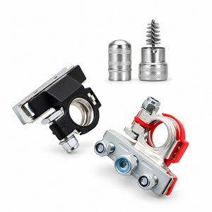 3-Way 12V Car Battery Cable Terminal Clamp Connectors Positive & Negative Kit – KAZ/B275/BatteryClamps – image 6
