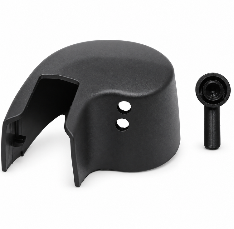 Rear Windscreen Wiper Arm Nut Cap & Washer Jet for Audi A1 A3 A4 A6 Q3 Q5 Q7