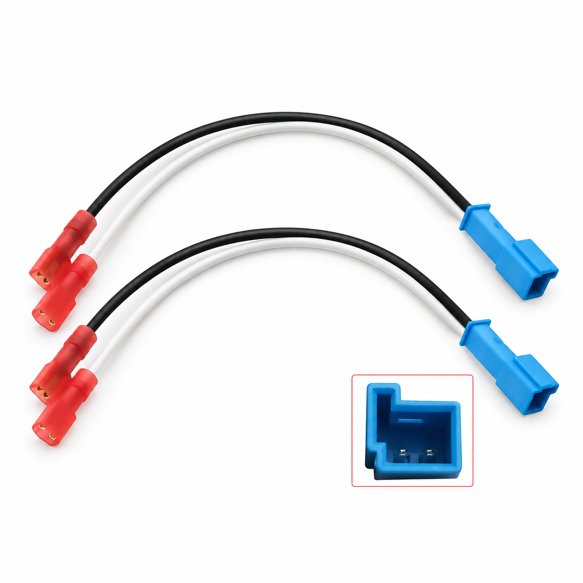 2pcs Car Speaker Adapter Plug Wiring Harness For BMW 3 Series E90 E91 E92 E93