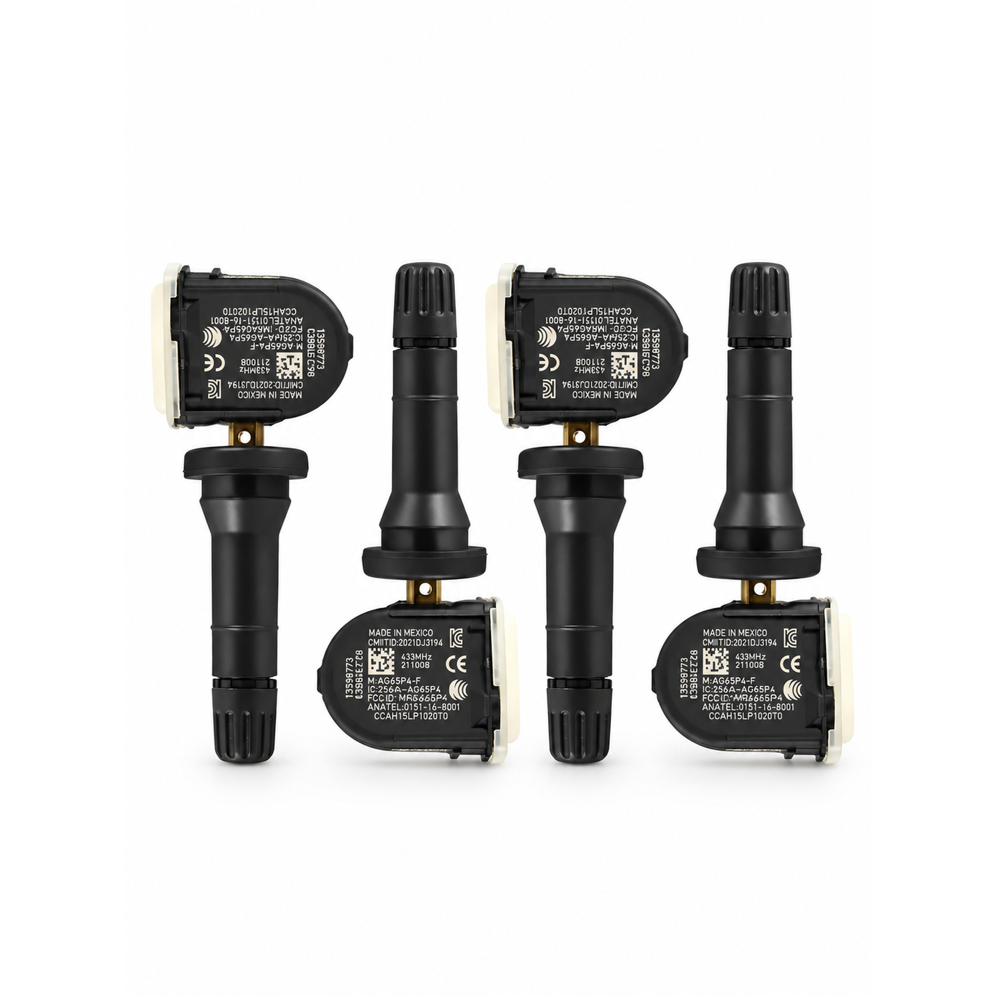 4pcs Tyre TPMS Pressure Sensor 433MHz Replacement for Vauxhall Astra K Corsa D E – KAZ/B392/4pcs-tpms – image 1