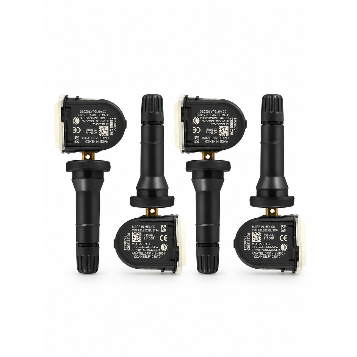 4pcs Tyre TPMS Pressure Sensor 433MHz Replacement for Vauxhall Astra K Corsa D E – KAZ/B392/4pcs-tpms – image 1