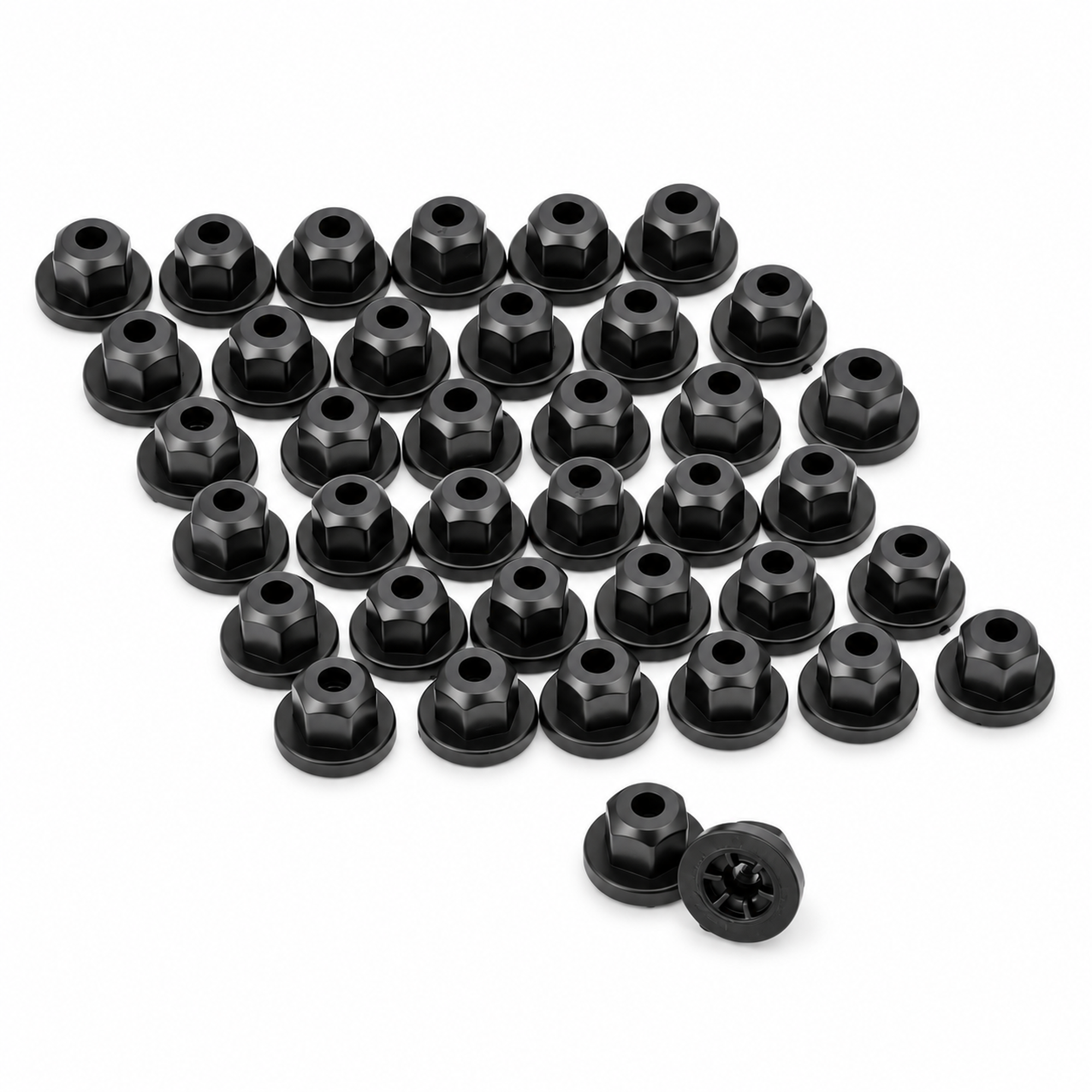 40pcs Exterior Plastic Body Flange Nuts Clip Retainers 16131176747 8E0825265 90413589 180942 – KAZ/BA209/40pcs – image 1