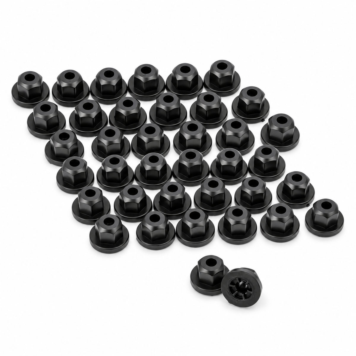 40pcs Exterior Plastic Body Flange Nuts Clip Retainers 16131176747 8E0825265 90413589 180942 – KAZ/BA209/40pcs – image 1