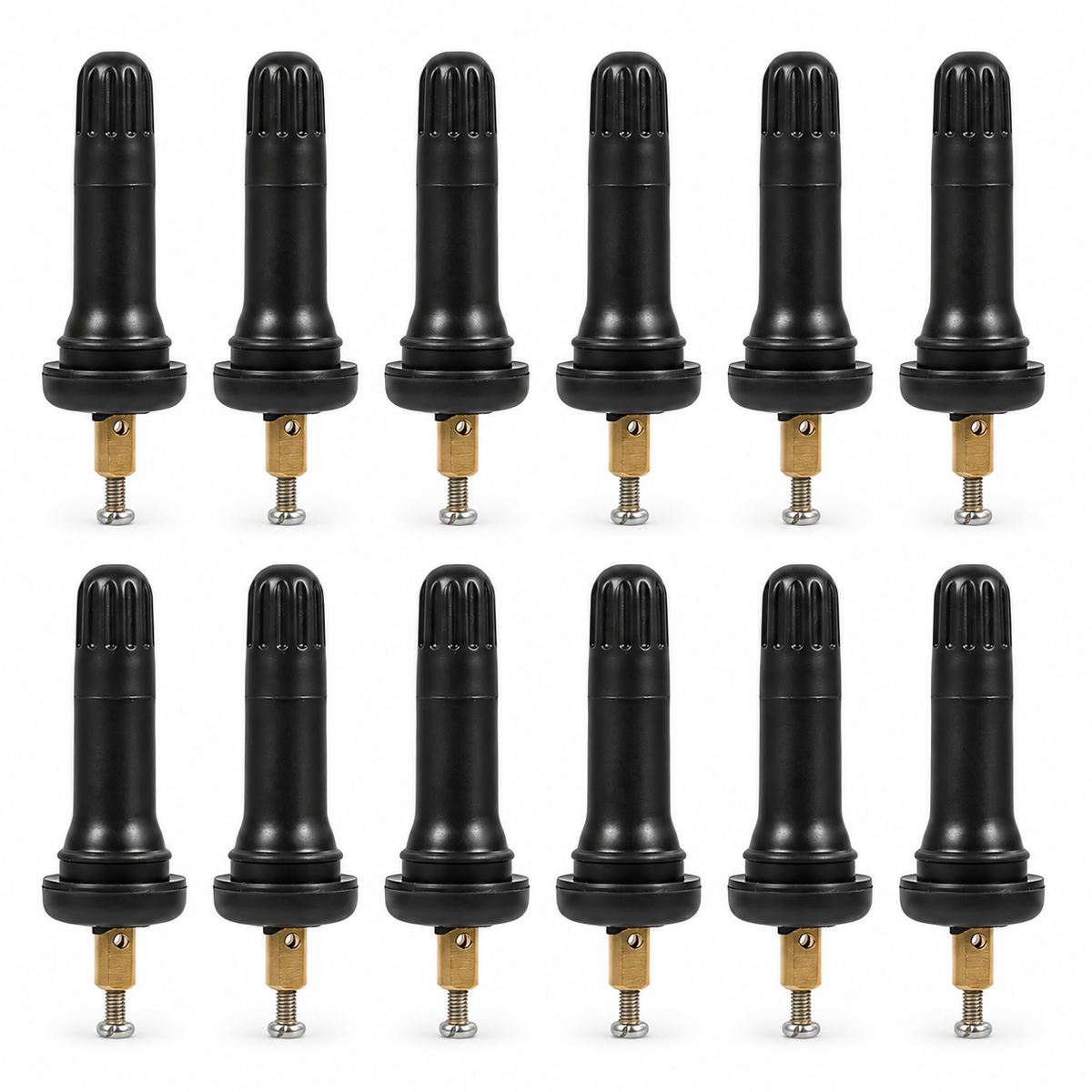 12pcs TPMS Valve Stem Repair Kit Ford C-Max Edge F2GT-1A180-CB EV6T-1A180-CB