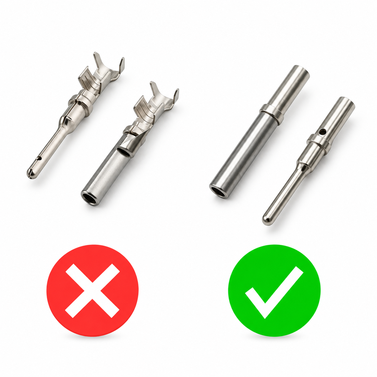 Deutsch DT Panel Flange Mount Connectors 2/3/4/6/8/12 Pin / Way with Solid Pins – KAZ/DT/Panel2pinSolid-B341 – image 8