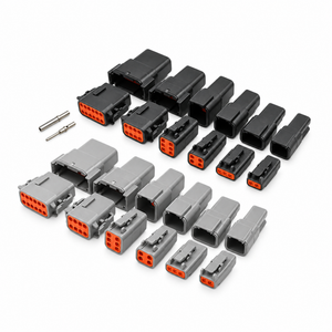 Deutsch DTM Connectors with Solid Pins 2 3 4 6 8 12 Way Male and Female – KAZ/DTMsolid/2pin/blackB355 – image 13