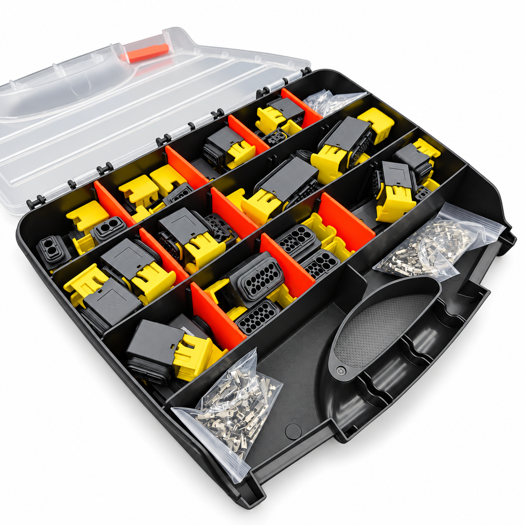 601pcs HDSCS Connector Assortment Kit - 12 Sizes - MCP 1.5 & 2.8 Receptacle Housings with – KAZ/E193/mcp-kit-601 – image 1
