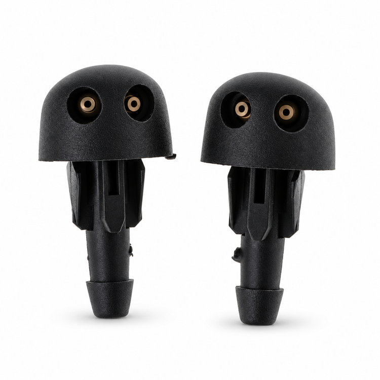 2X Front Windscreen Washer Nozzles Water Spray Jets for Renault CLIO MK2 7700413545