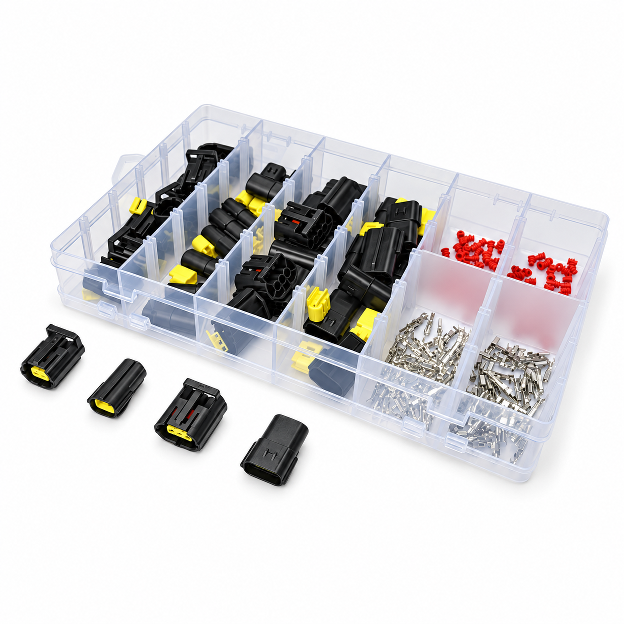 40Pcs Connector Assortment Kit For Land Rover Defender Tail Lights RDX NAS WIPAC – LandRover/Assortment-Kit – image 2