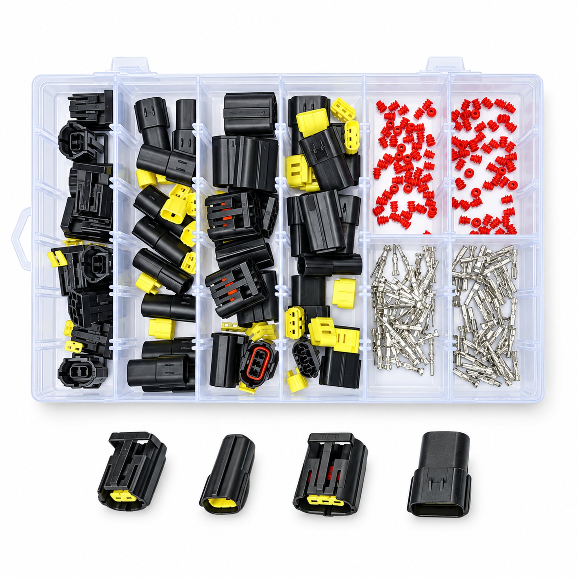 40Pcs Connector Assortment Kit For Land Rover Defender Tail Lights RDX NAS WIPAC – LandRover/Assortment-Kit – image 5
