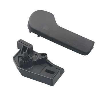 Poignée de déverrouillage de capot côté gauche et support pour VW Bora Jetta Golf Beetle Polo pour Skoda pour Seat Poignée de capot noire Remplace 1J1823633A / 1J1823533C