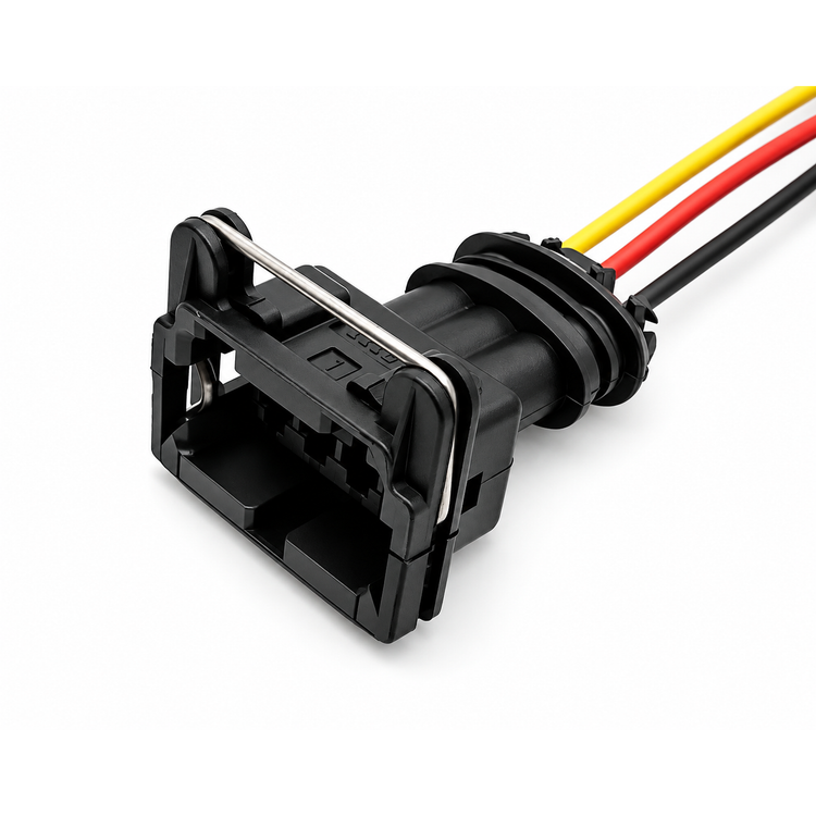 3 Pin Male & Female Set JPT / Fuel Injector Connector 282191-1 282729-1 1-962581-1 – M+F/set/sd-20nw-07+NW-05 – image 3