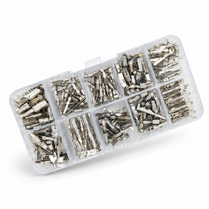200pcs Automotive Terminal Crimp Pins Kit for VW Audi Skoda Seat Porsche Tyco 000979009E – M060/200pcs-VW-KIT – image 1