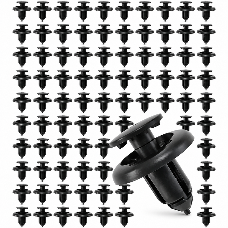100pcs Front Wheel Arch Lining & Mudguard Clips for some Mazda MX-5, RX-8, 2 – M255/100pcs – image 1