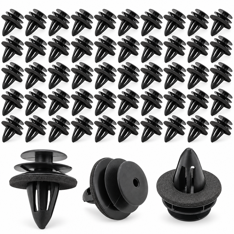 50pcs Door Card & Interior Trim Clips for Nissan Qashqai J10 (2006-13) – M266/50pcs – image 1