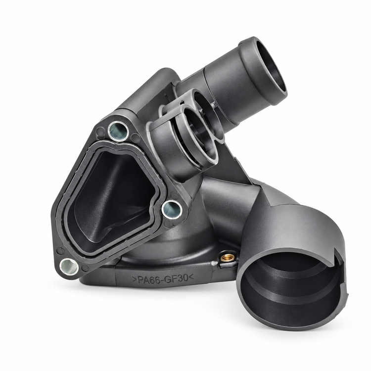 Coolant Water Thermostat Housing & Seal - 2.3 2.8 3.2L Audi VW Seat - 022121117C – M280 – image 9
